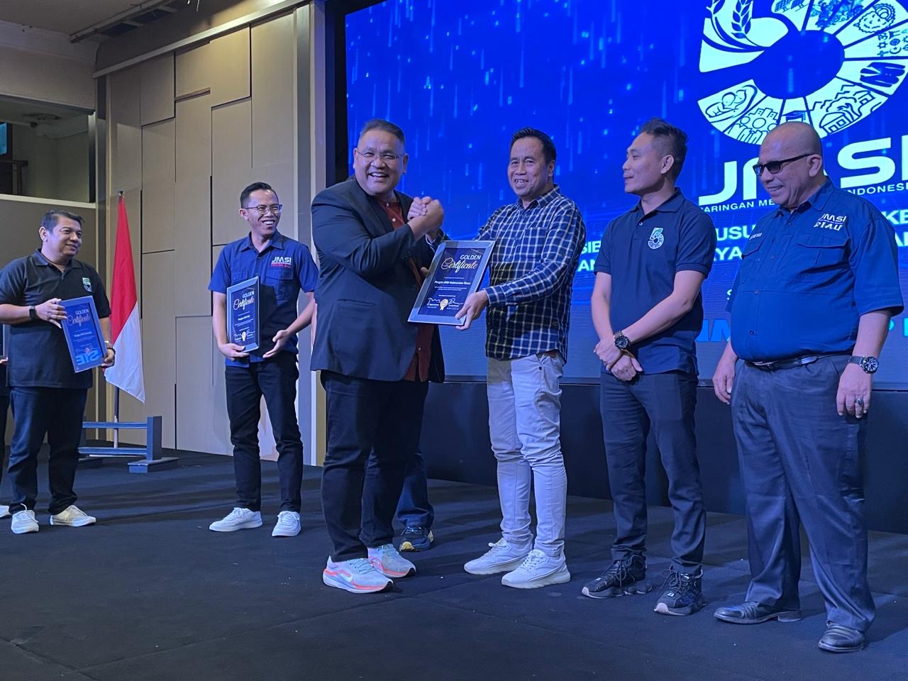 Dalam Momentum HUT ke-5, JMSI Pusat Beri Apresiasi dan Penghargaan Kepada JMSI Kaltim