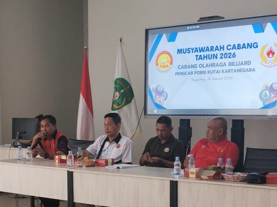 MUSCAB POBSI Kukar 2026 Ditunda, Perdebatan Pemilik Rumah Biliar Warnai Musyawarah